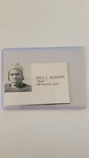Paul L. Robeson 1918 Rutgers University 1934 Football All-American Panel  picture