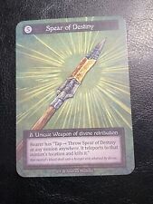 Sorcery Contested Realm TCG Spear Of Destiny CURIO Only 15 printed VHTF picture
