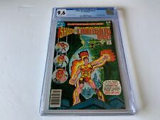 SHADE THE CHANGING MAN 1 CGC 9.6 NEWSSTAND WHITE 1ST APPEARANCE DC COMIC 1977 MK picture