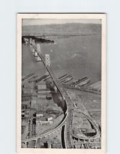 Postcard View of the San Francisco-Oakland Bay Bridge California USA picture