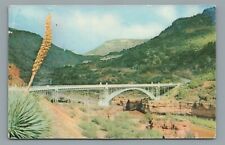 Highway Bridge Salt River Canyon Highway 60 between Globe and Show Low Postcard picture