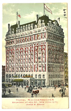 Antique Postcard Hotel Knickerbocker, New York City c1909 B2 picture