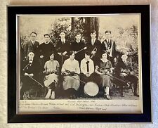 Antique High School Band Orchestra Photograph Original Portrait Ipswich Ma C1910 picture