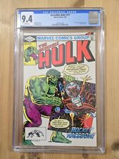 Incredible Hulk #271 CGC 9.4 (1982) 1st Appearance Rocket Racoon - GOTG picture