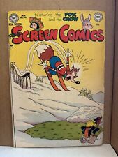 Real Screen Comics #46 (1952) ~VG 🔥 Featuring the FOX and the CROW DC 10 cents picture