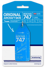 AVIATION TAG KLM PH-BFG B747 Day Number Dialable picture