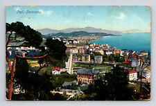 Panoramic View of Pegli Italy Postcard picture