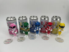Lot of 5 - Funko Soda Pink Green Yellow Red Blue Power Rangers Ranger picture