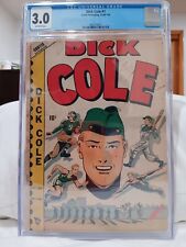 Dick Cole #1 (December 1948- 1949, Golden Age) CGC Graded (3.0) picture