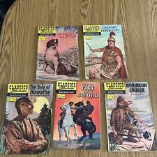 lot Of 5 Classics Ilustrated Comic Books  picture