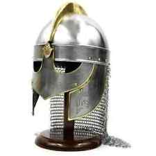 medieval viking helmet with chainmail For SCA LARP Costume Best Helmet picture