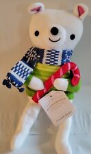 Wondershop Christmas Polar Bear  Bean Plush Shelf Sitter Holiday Decor 12