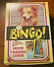 1991 Pacific Bingo The Dog Movie Trading Card Box (36 Packs) picture