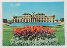 Panorama Belvedere Palace Vienna Austria Postcard Unposted picture
