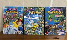 3 Hard Cover Let’s Find Pokémon 2008-2009 By Kazunori Aihara picture
