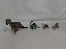4 Vintage Ceramic Dinosaurs From Japan 1950’s Figurines MCM, Bradley, picture