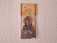 Serbian Christian Orthodox Wooden Icon for Car Rearview Mirror picture