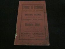 Vintage National Grange Patrons of Husbandry by laws Brandywine Chester PA picture
