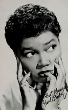 Postcard Size Arcade Card: Black Singer, Actress, Author Pearl Bailey. picture