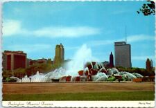 Postcard - Buckingham Memorial Fountain - Grant Park - Chicago, Illinois picture