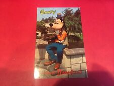 Disney Goofy About Disneyland Vintage Drawbridge Post Card picture