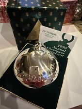 1993 WALLACE SILVER PLATED SLEIGH BELL picture