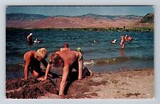 Olympia WA-Washington, Sand Architects at Lake Osoyoos, Vintage Postcard picture