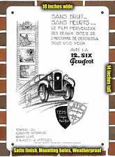 Metal Sign - 1930 Peugeot 12-Six- 10x14 inches picture