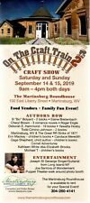 Rack Card On the Craft Train 2, Martinsburg WV Roundhouse 2019 Craft Show picture