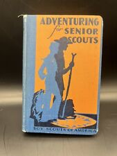 Boy Scout Adventuring for Senior Scouts 1938 Copyright Printing Handbook Book picture