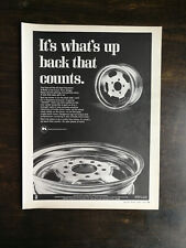 Vintage 1969 Keystone Wheels Full Page Original Ad 524 picture