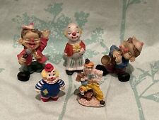 Set of 5 Small Fun Vintage Figurines picture