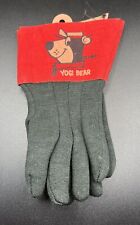 1959 Yogi Bear Children's Gloves Hanna-Barbera Prod Huckleberry Hound Boss NOS picture