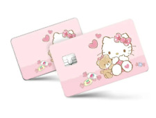 Sanrio Hello Kitty Credit Card Smart Sticker Skin Precut Small Chip Debit Bank picture