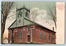 Marlboro New Hampshire Postcard Trinitarian Congregational Church c1905 Vintage picture