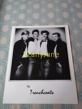 2059 Band 8x10 Press Photo PROMO MEDIA , THE TRENCHCOATS picture