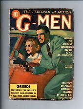 G-Men Detective Pulp Jan 1938 Vol. 10 #1 GD/VG 3.0 picture