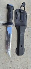 Sun Fish 13 Inch Diver's Knife with Sheath Scabbard Scuba Dive Stainless 13