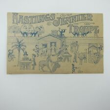 Circus Clowns Postcard Hastings Jennier Troupe Comic Florida Antique 1910s RARE picture