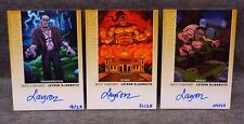 Monsters THREE Autographs #'d/ 25  UD Goodwin Champions RaRe ARTIST SIGNATURES picture