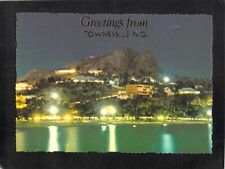B2127 Australia Townsville Castle Hill by night MV postcard picture