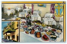 c1950's Bit Of Sweden Dining Room Hollywood California CA Vintage Postcard picture