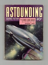 Astounding Science Fiction Pulp / Digest Aug 1940 Vol. 25 #6 VG- 3.5 picture