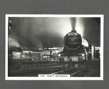1938 PATTREIOUEX BRITISH RAILWAYS  #34  THE NIGHT SCOTSMAN  NM/MT  NICE VINTAGE picture