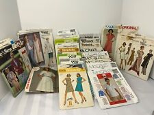 Vintage Sewing Patterns Lot 24 Vogue New Look McCalls Butterick Simplicity Style picture