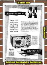 Metal Sign - 1946 Hallicrafters SX-42 Radio Receiver- 10x14 inches picture