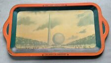 Vintage Worlds Fair Tray 1939 The World of Tomorrow picture