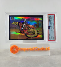 2022 Chrome Galaxy Star Wars #40 Stormtroopers Survey the Desert PSA 9 Prism /75 picture