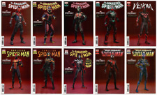Marvels Spider-Man 2 SUIT Variant Cover SET Lot of 10 Comics 2023 picture
