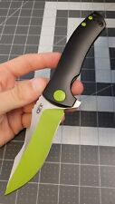 Zero Tolerance ZT 0920 Les George Design With Custom Green Hardware And Blade picture